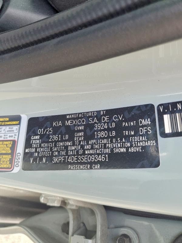 2025 KIA K4 EX 12