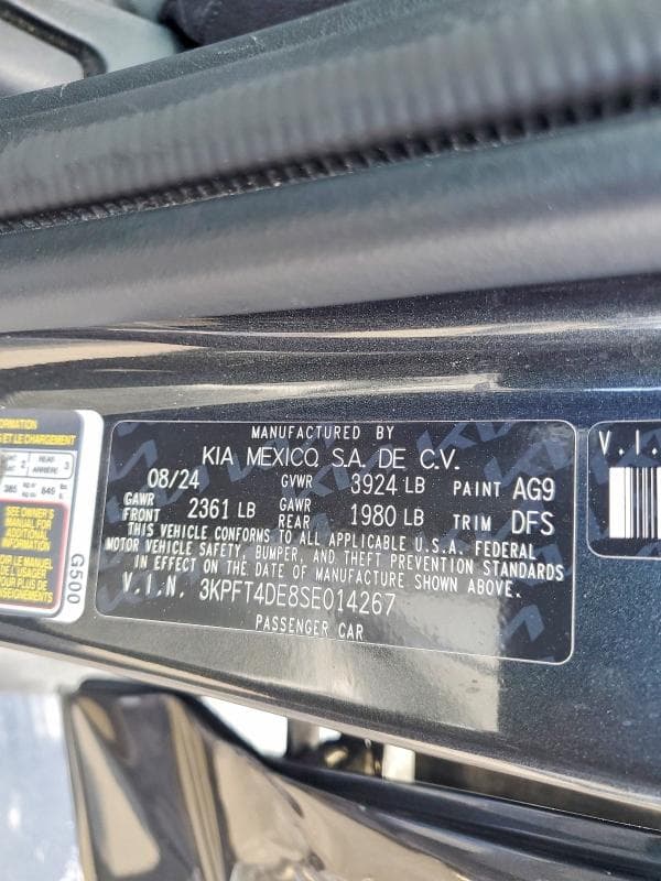 2025 KIA K4 LXS 12