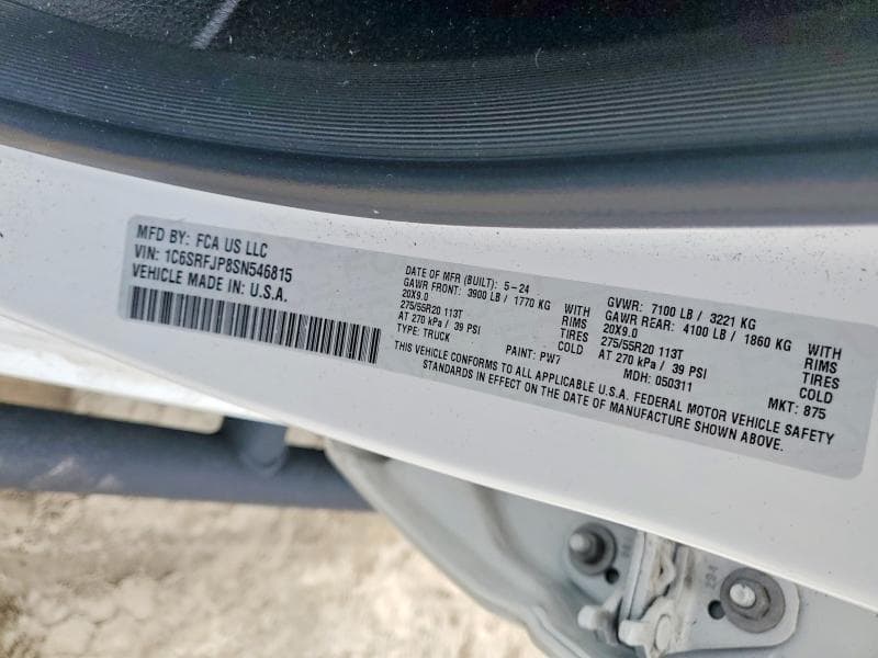 2025 RAM 1500 LARAMIE 13