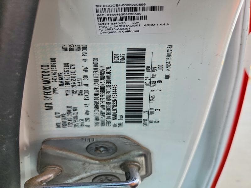 2022 FORD TRANSIT CONNECT XL 14