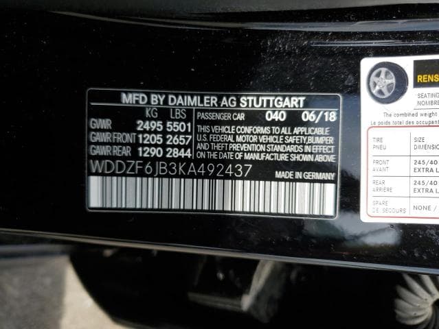 2019 MERCEDES-BENZ E 450 4MATIC 12