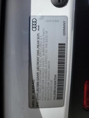 2020 AUDI S7 PRESTIGE 12