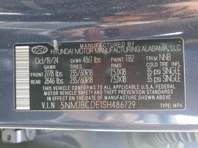 2025 HYUNDAI TUCSON SEL 13