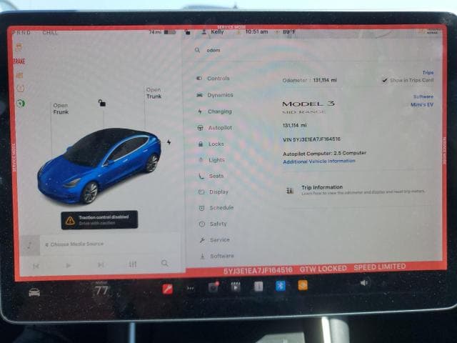 2018 TESLA MODEL 3 9