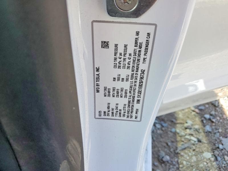 2025 TESLA MODEL 3 12