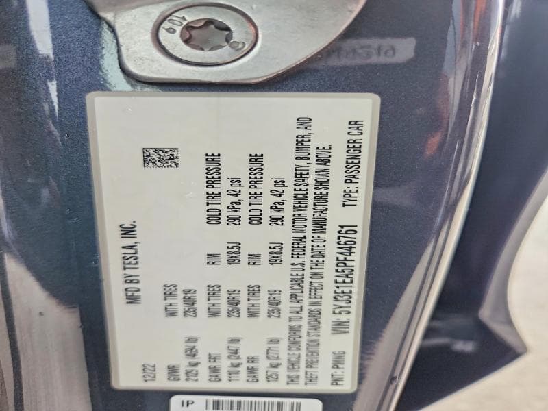 2023 TESLA MODEL 3 12