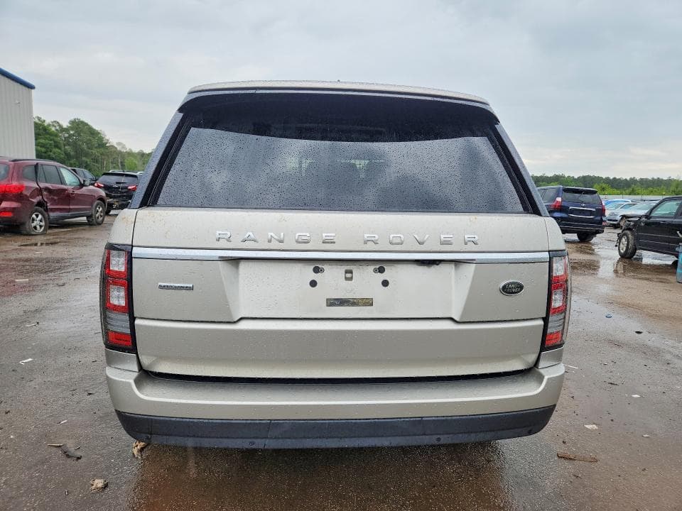 2017 LAND ROVER RANGE ROVER SUPERCHARGED 6