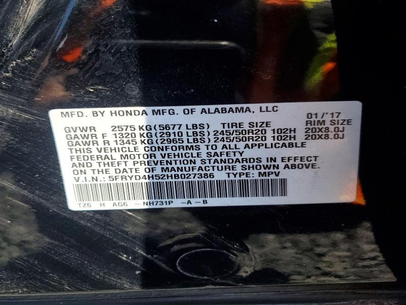 2017 ACURA MDX TECHNOLOGY 13