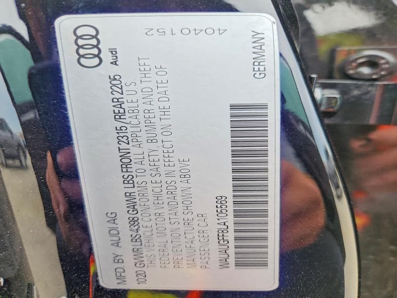 2020 AUDI A3 PREMIUM 13