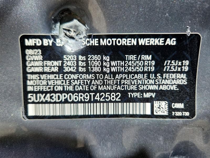2024 BMW X3 SDRIVE30I SDRIVE30I 13