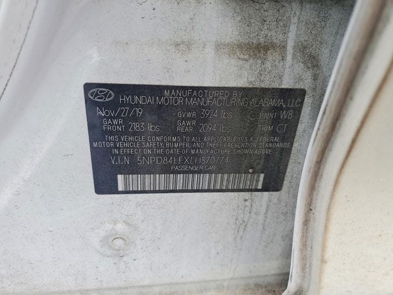 2020 HYUNDAI ELANTRA SEL 12