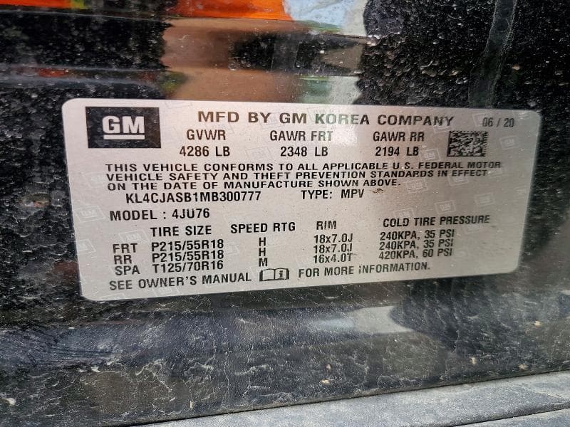 2021 BUICK ENCORE PREFERRED 13
