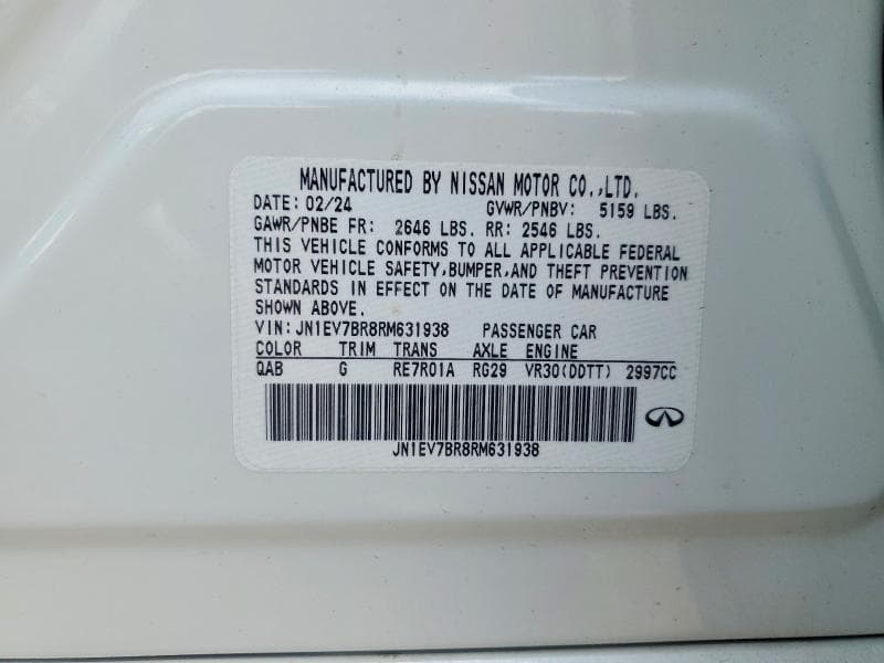 2024 INFINITI Q50 LUXE 12