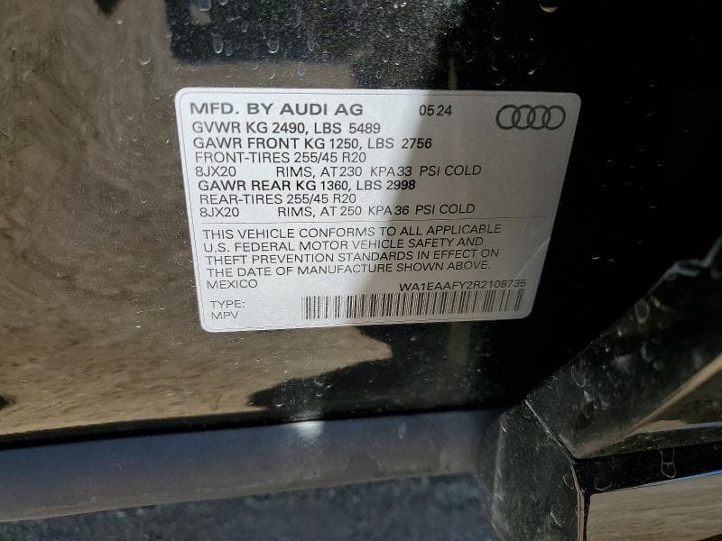 2024 AUDI Q5 PREMIUM PLUS 45 12