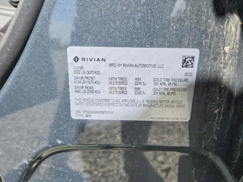 2023 RIVIAN R1S ADVENTURE 13