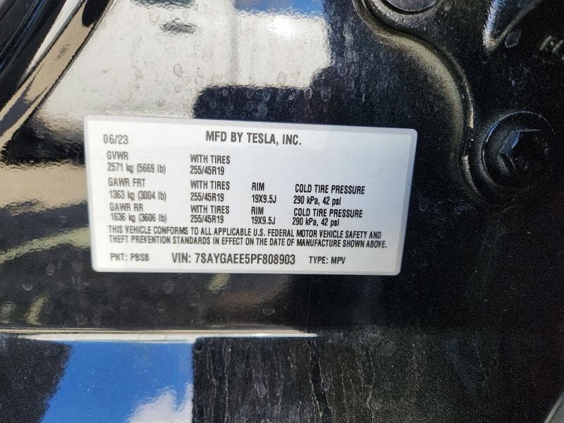 2023 TESLA MODEL Y 13