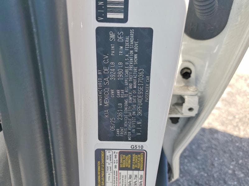 2025 KIA K4 EX 12