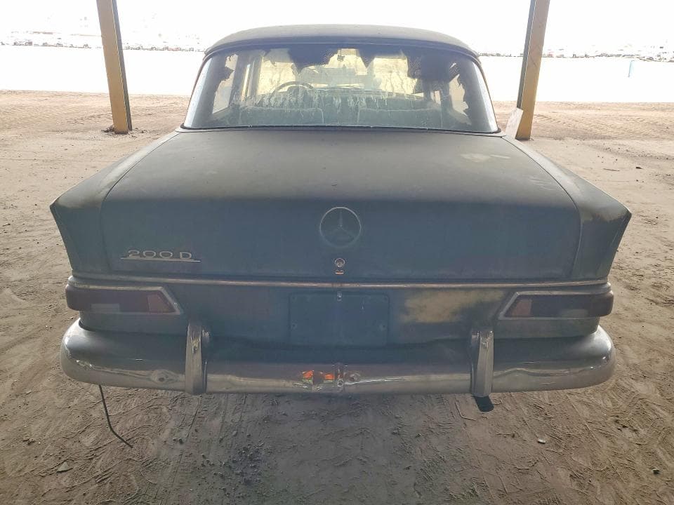 1966 MERCEDES 200D RWD 6