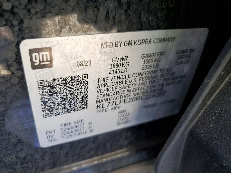 2024 CHEVROLET TRAX LS 14