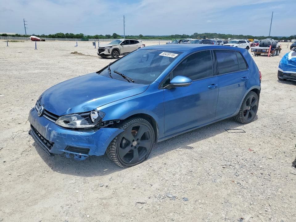 2017 VOLKSWAGEN GOLF