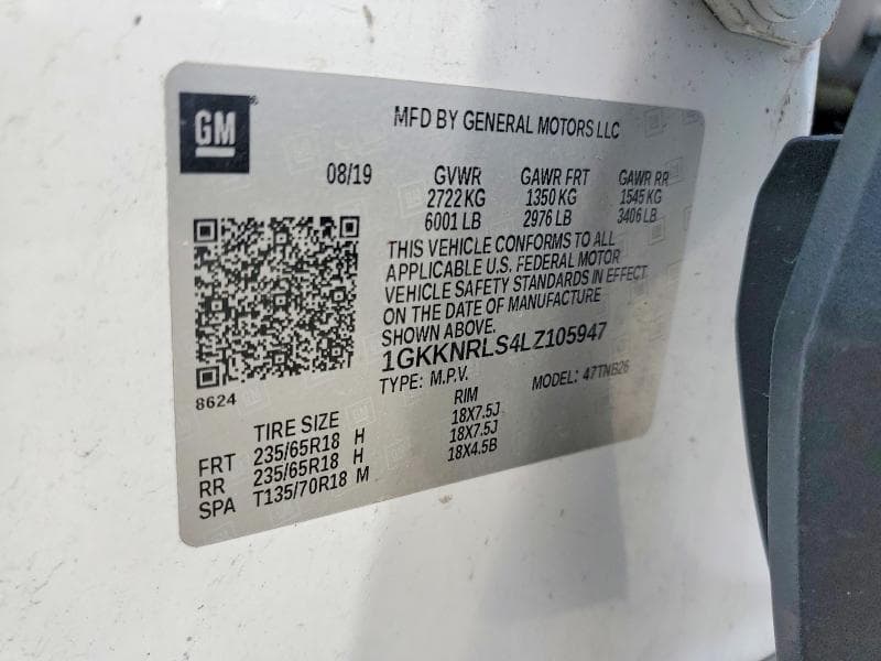 2020 GMC ACADIA SLE 13