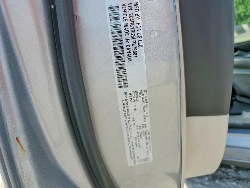 2020 CHRYSLER PACIFICA TOURING L 13