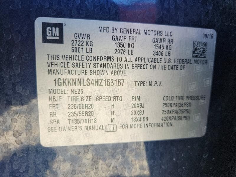 2017 GMC ACADIA SLT-2 13