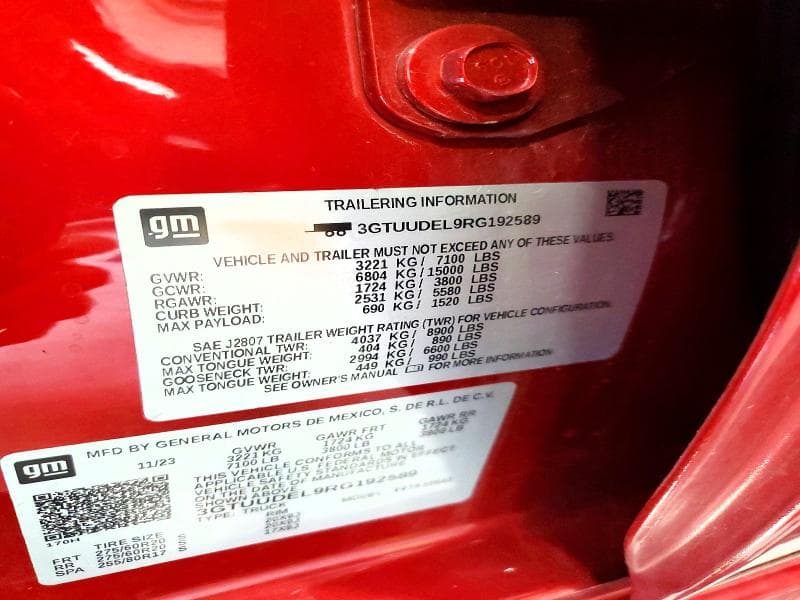 2024 GMC SIERRA K1500 SLT 12