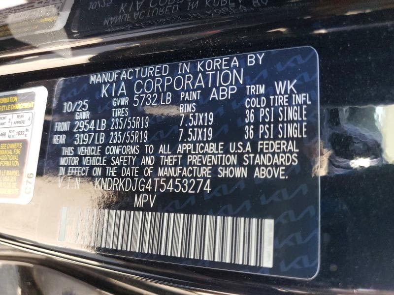 2026 KIA SORENTO SXP 14