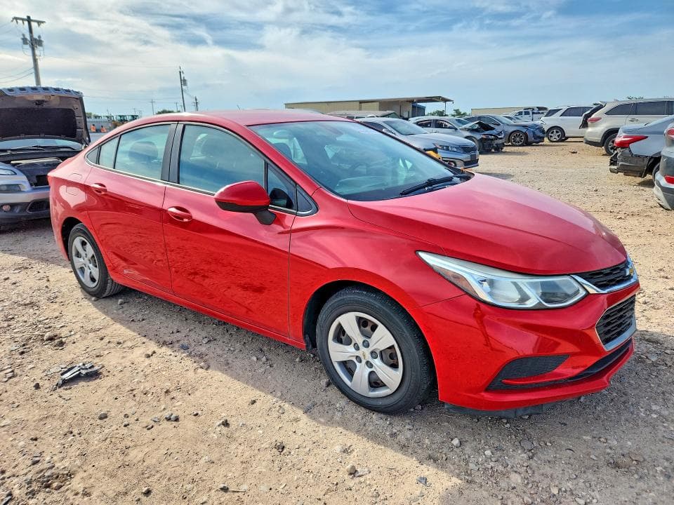 2017 CHEVROLET CRUZE LS 4