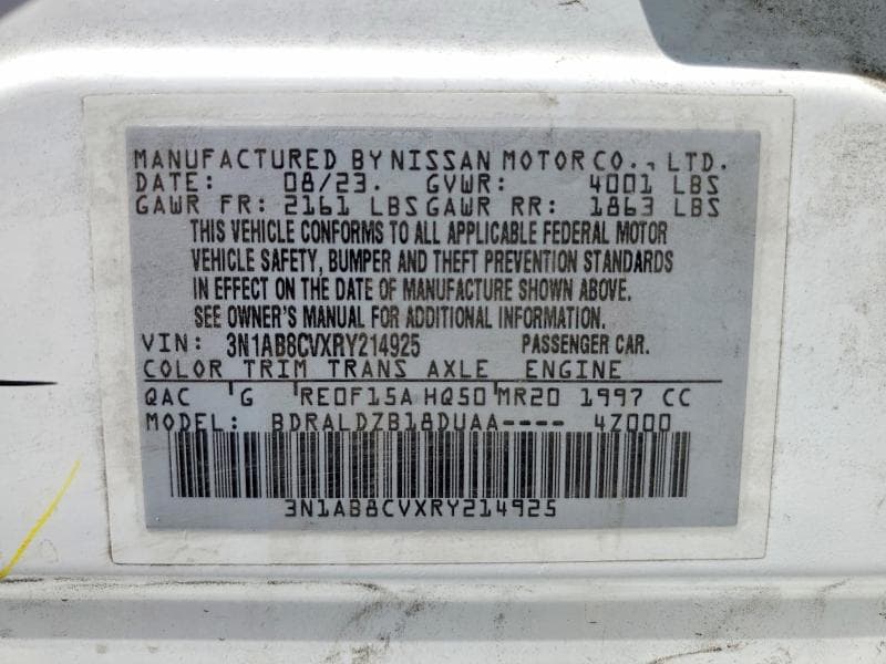 2024 NISSAN SENTRA SV 12