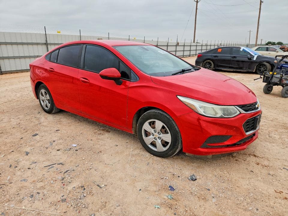 2017 CHEVROLET CRUZE LS 4