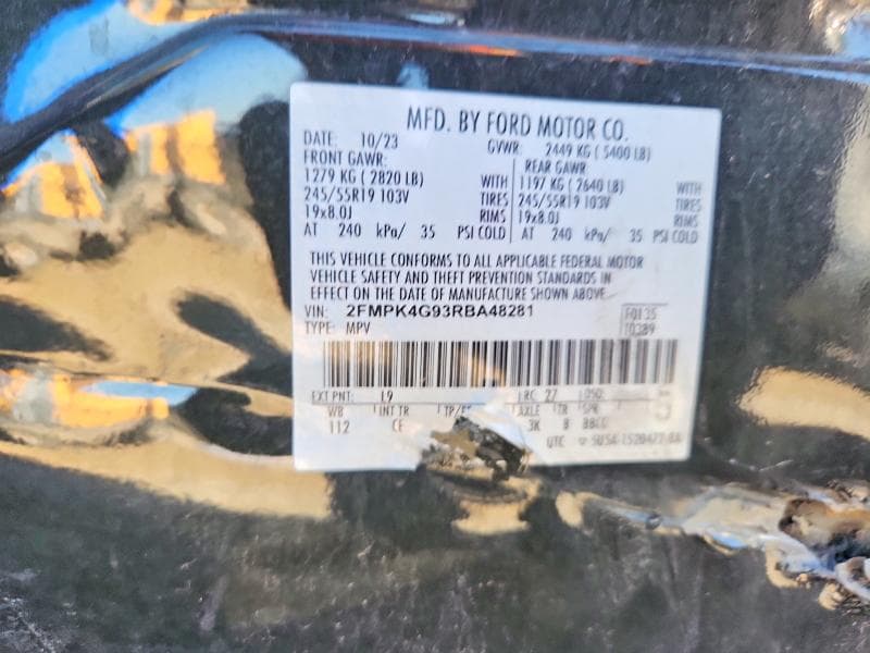 2024 FORD EDGE SE 13