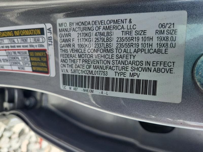 2021 ACURA RDX 12