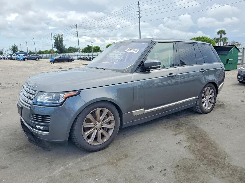 2017 LAND ROVER RANGE ROVER HSE - 1