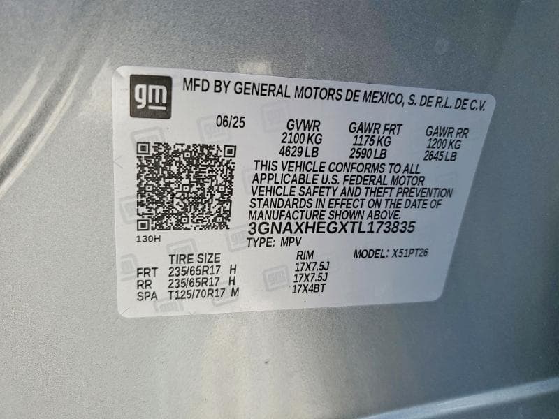 2026 CHEVROLET EQUINOX LT 12