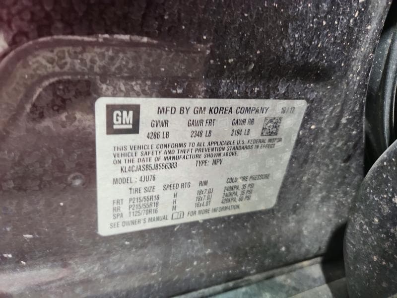 2018 BUICK ENCORE PREFERRED 13
