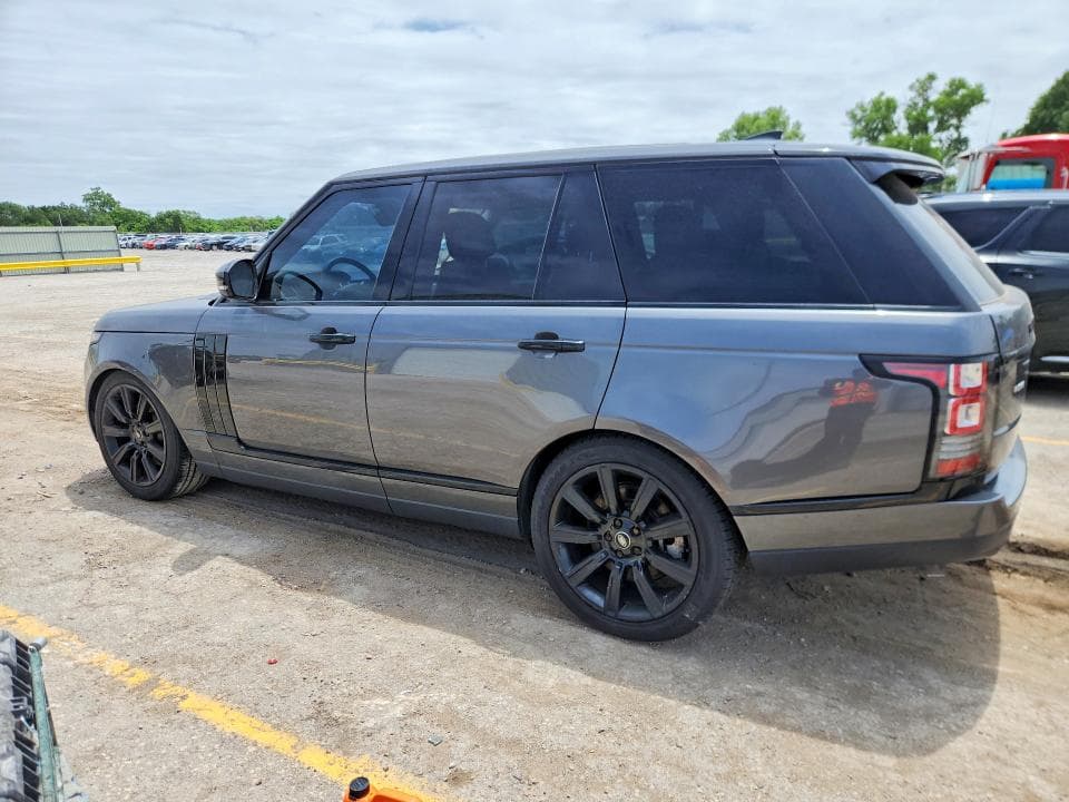 2017 LAND ROVER RANGE ROVER HSE 2