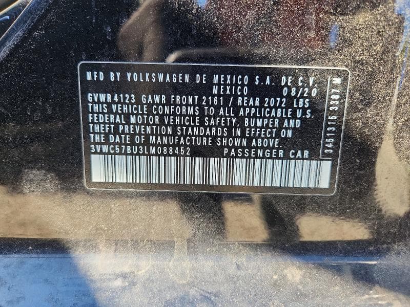 2020 VOLKSWAGEN JETTA 12