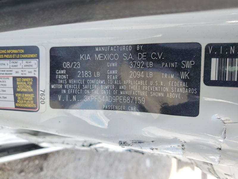 2023 KIA FORTE GT LINE 13