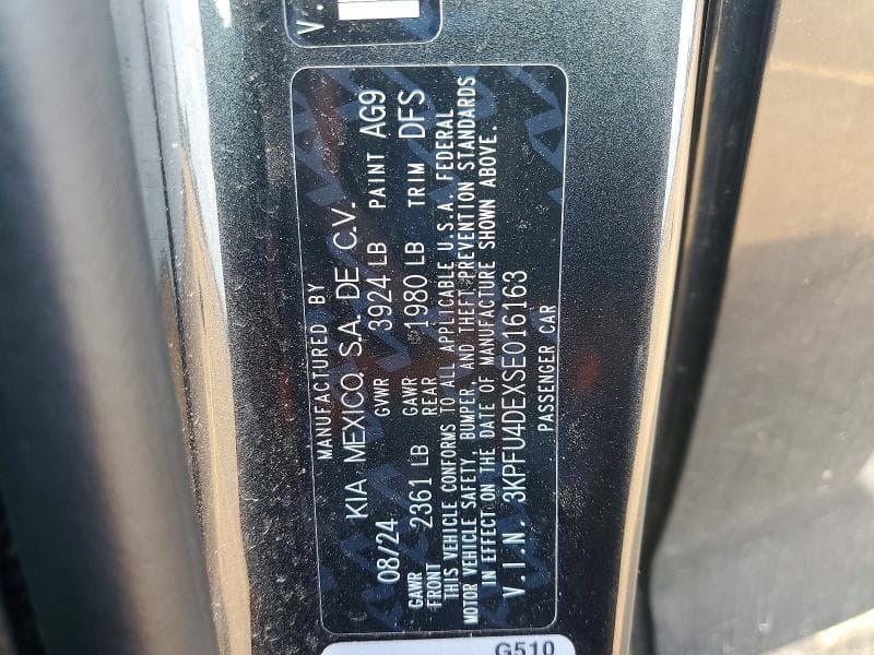 2025 KIA K4 EX 13