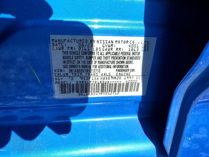 2024 NISSAN SENTRA SR 12