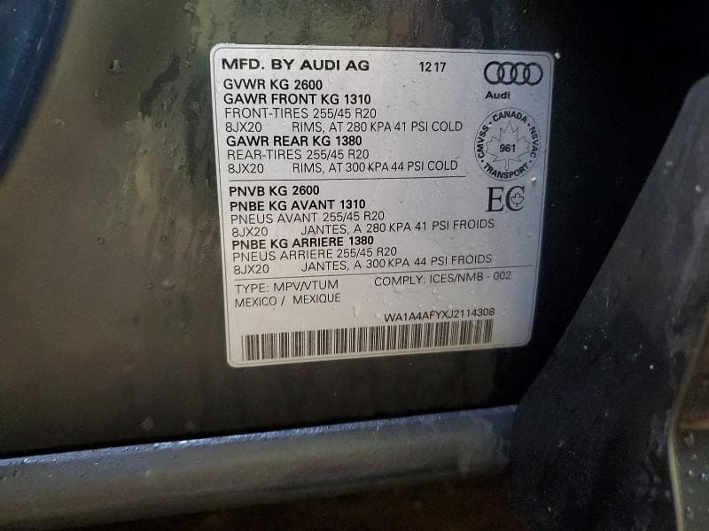 2018 AUDI SQ5 13