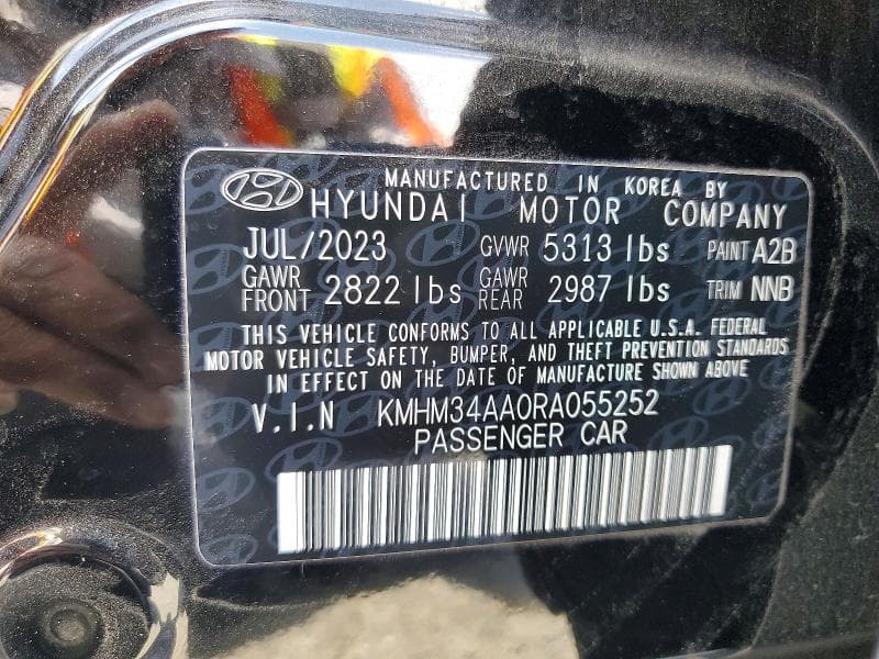 2024 HYUNDAI IONIQ 6 SEL 12