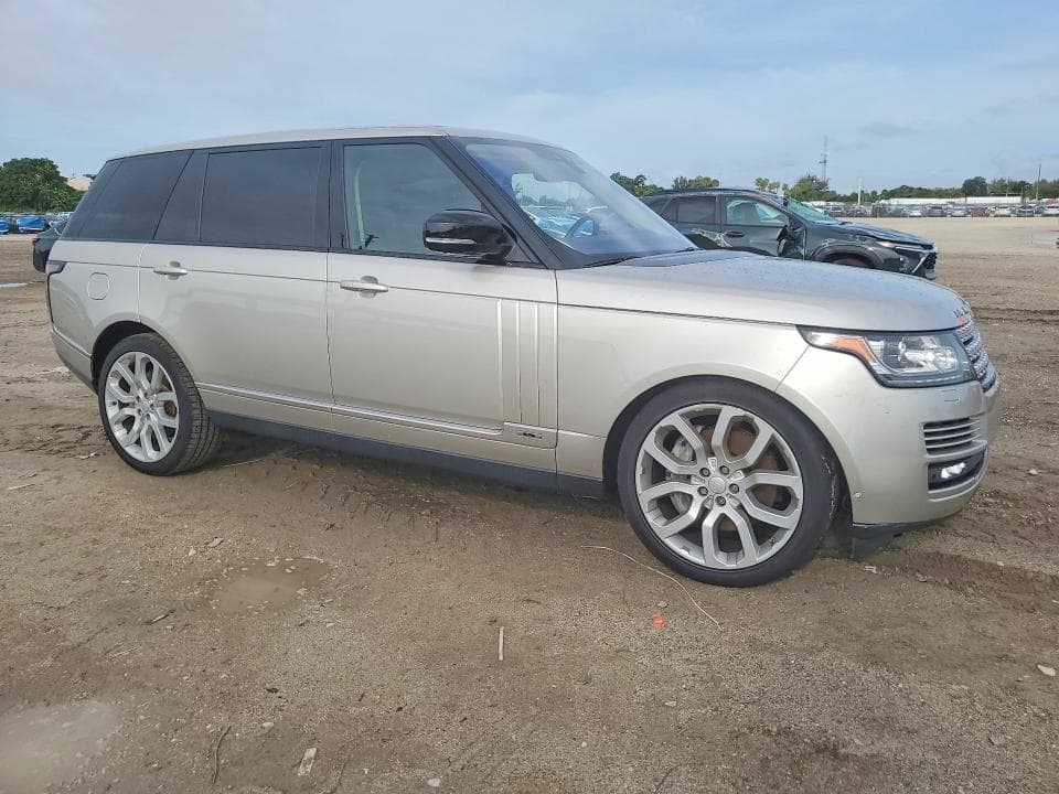 2017 LAND ROVER RANGE ROVER SUPERCHARGED 4