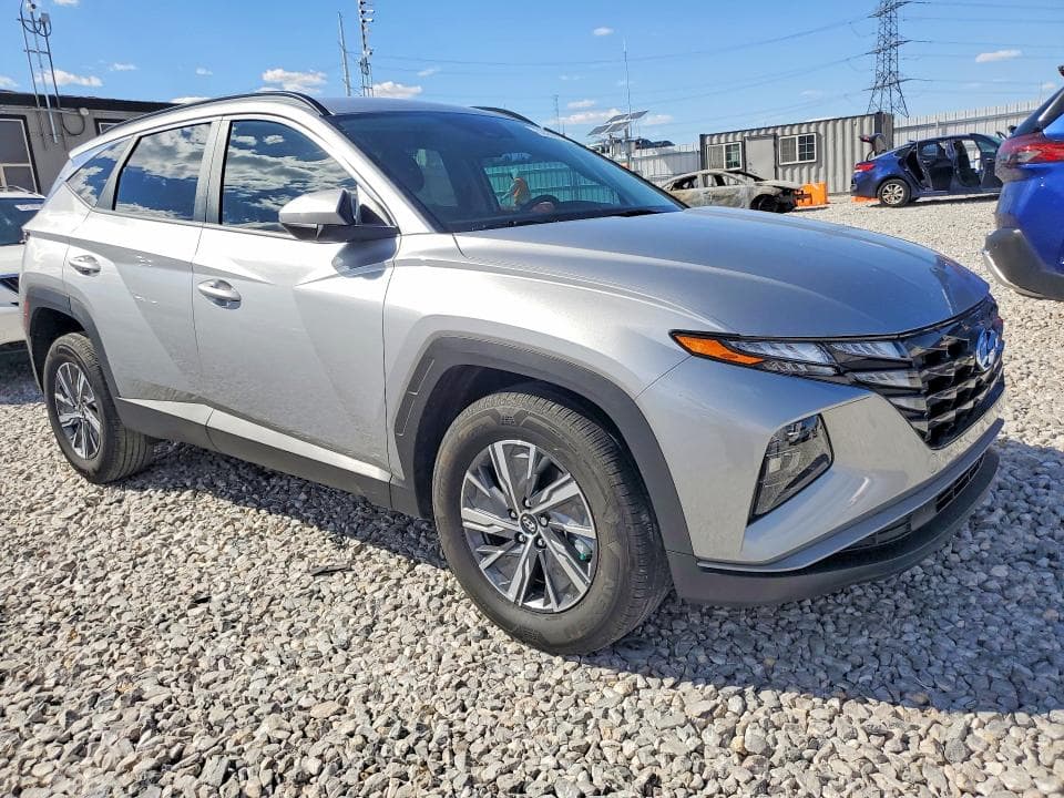 2024 HYUNDAI TUCSON BLUE 4