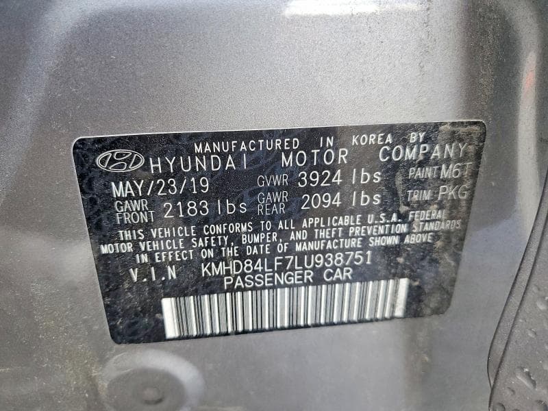 2020 HYUNDAI ELANTRA SEL 12