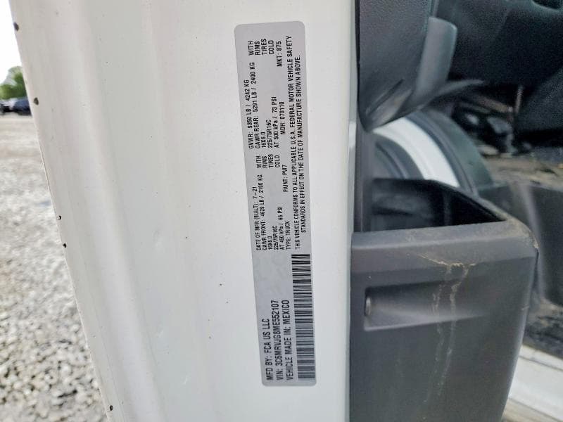 2021 RAM PROMASTER 3500 3500 HIGH 12