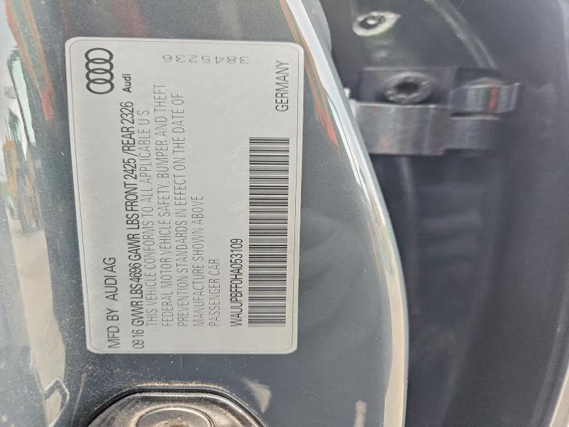 2017 AUDI A3 E-TRON PREMIUM 12