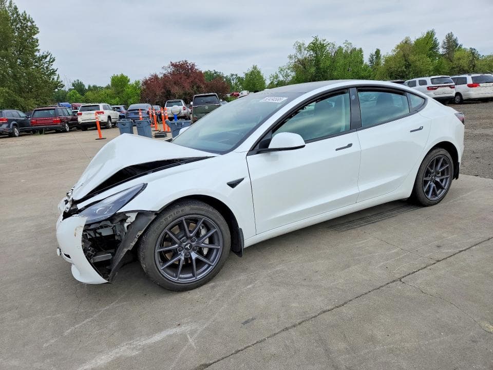 2021 TESLA MODEL 3 RWD W/STANDA - 1